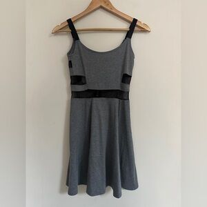 H&M Gray Skater  Dress